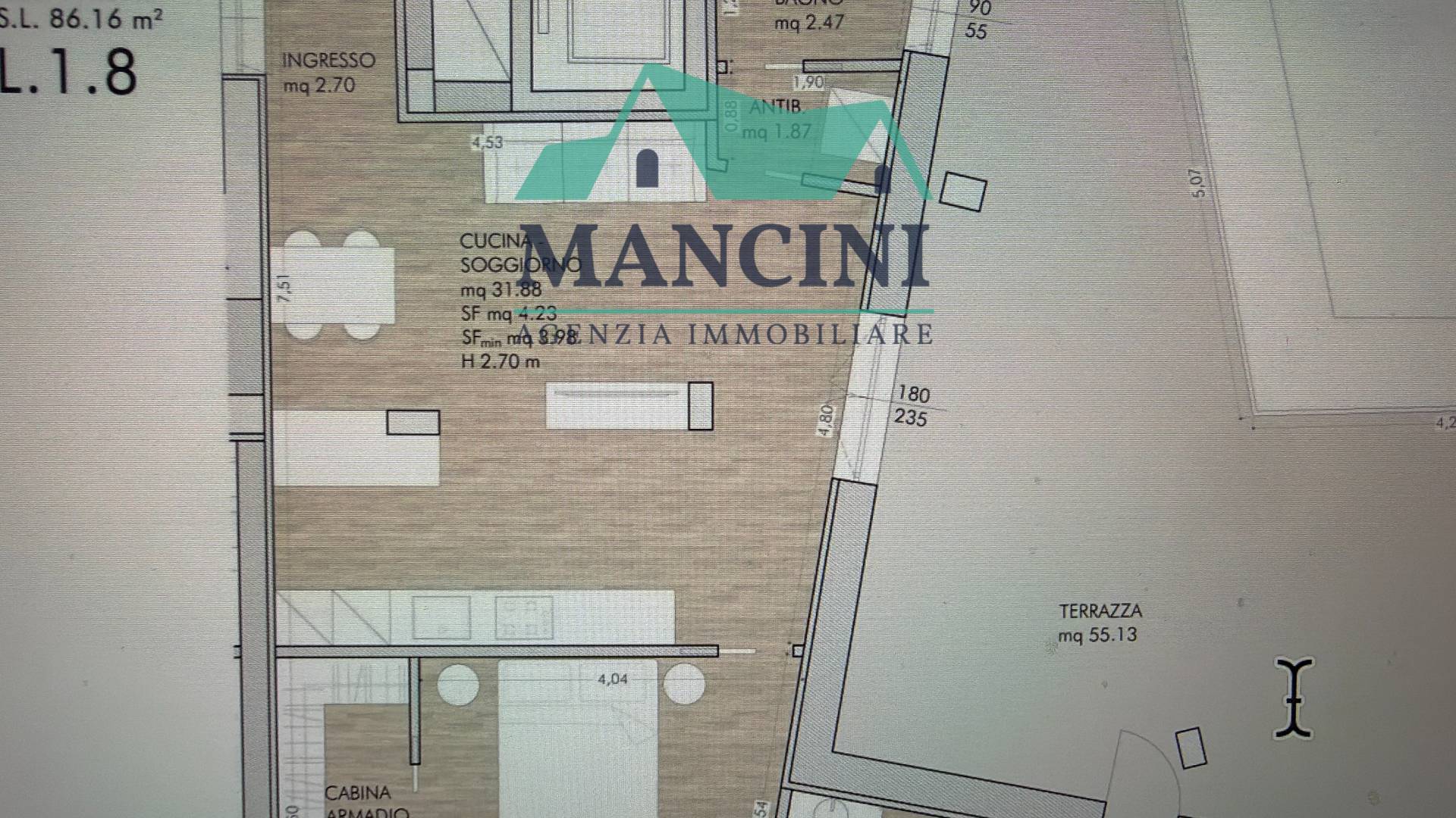 Appartamento in vendita a Jesi, ARCOBALENO