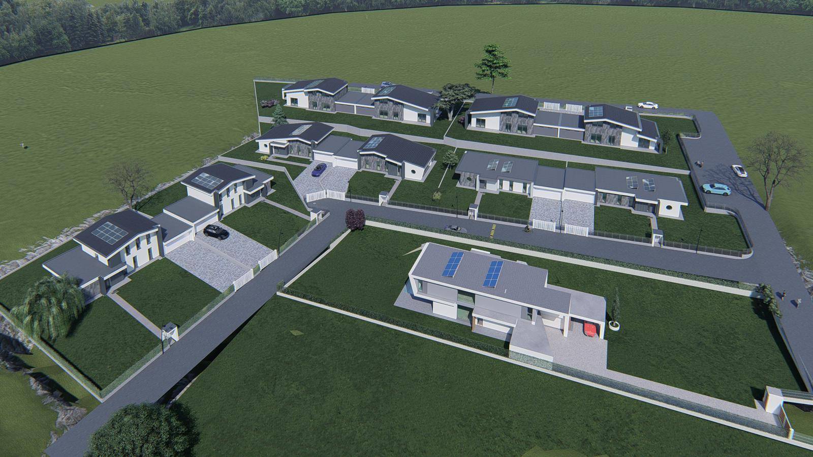 Villa in vendita a Cardano al Campo, Moncone