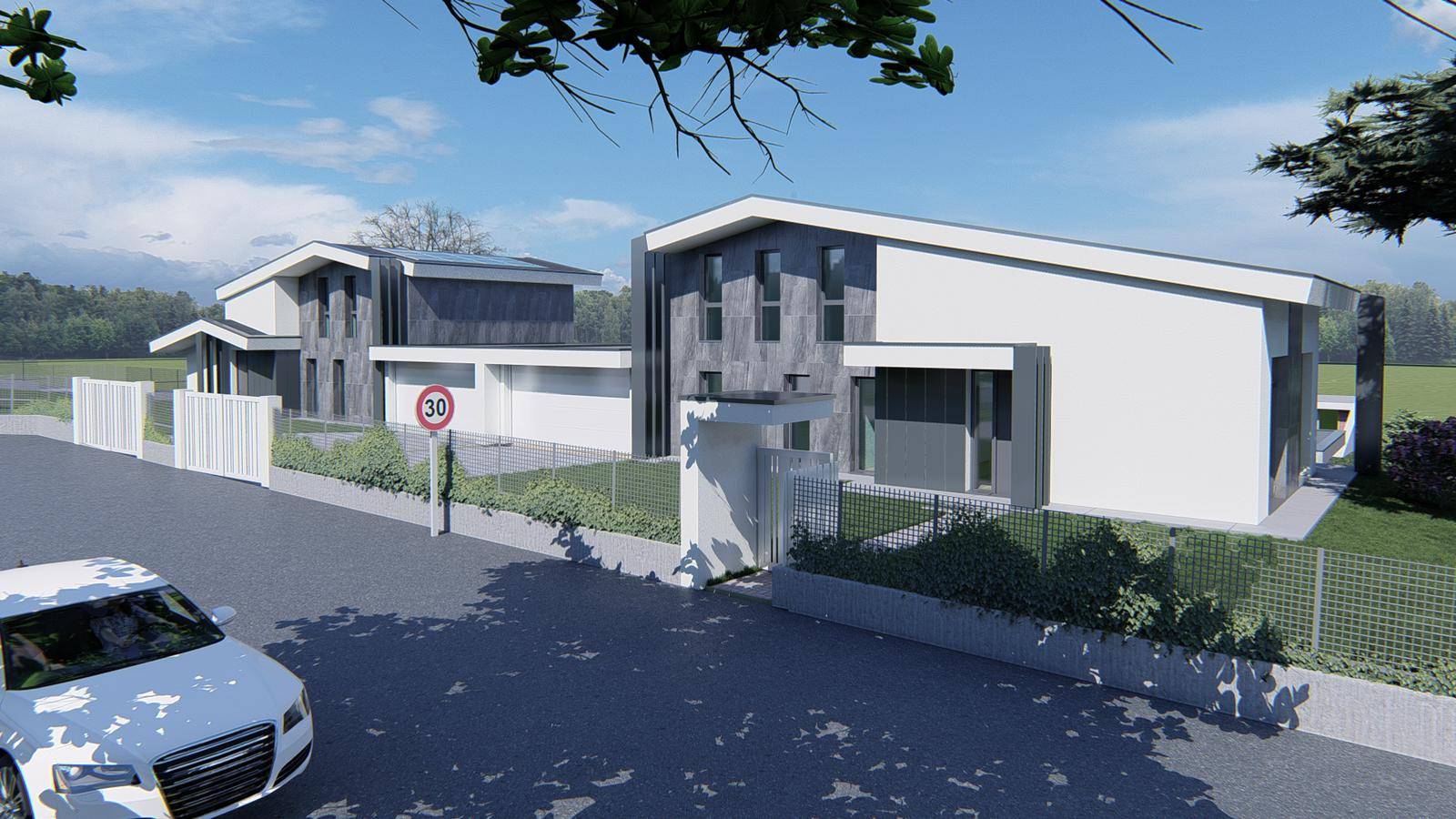 Villa in vendita a Cardano al Campo, Moncone