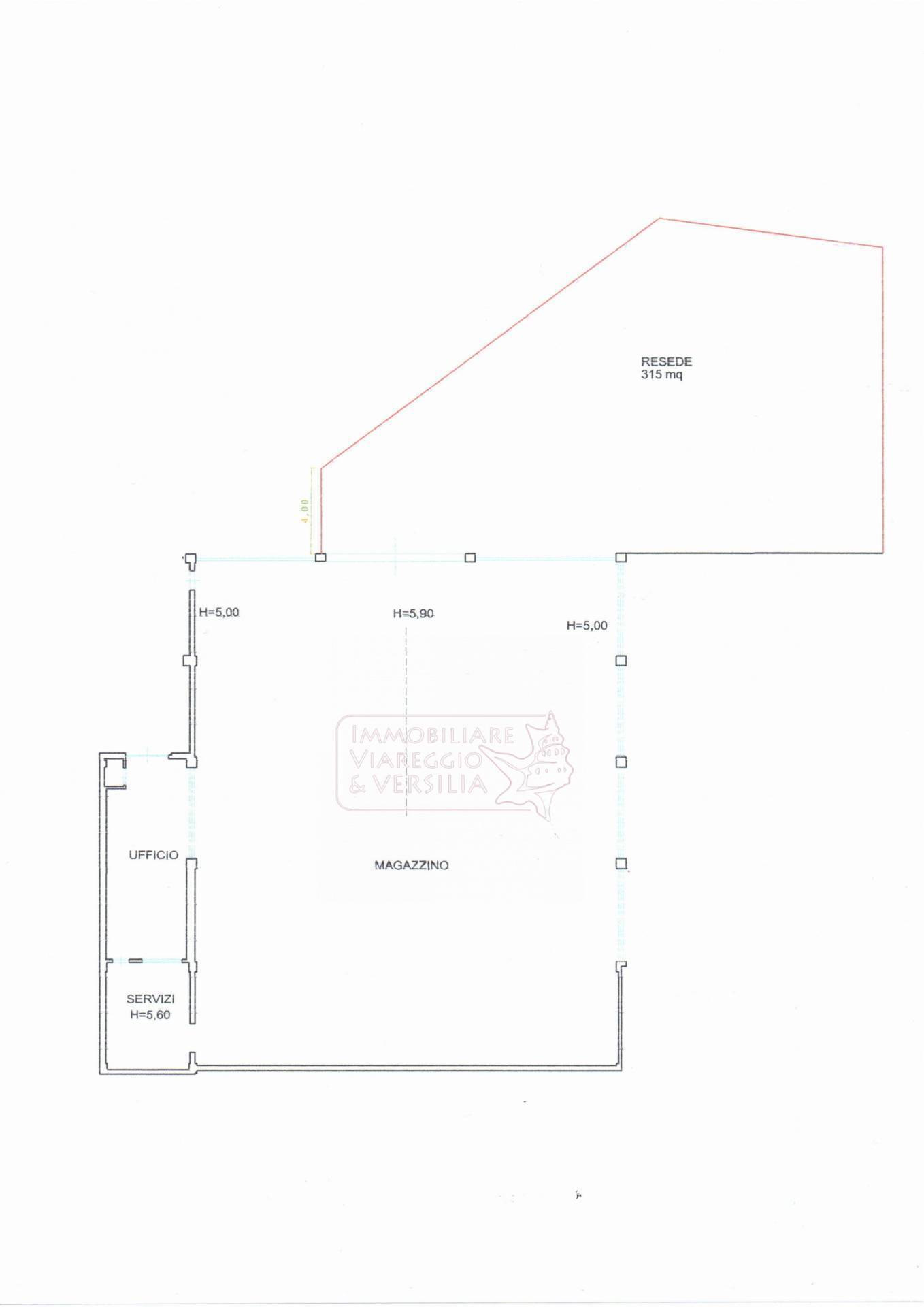 Capannone in vendita a Camaiore, Capezzano Pianore