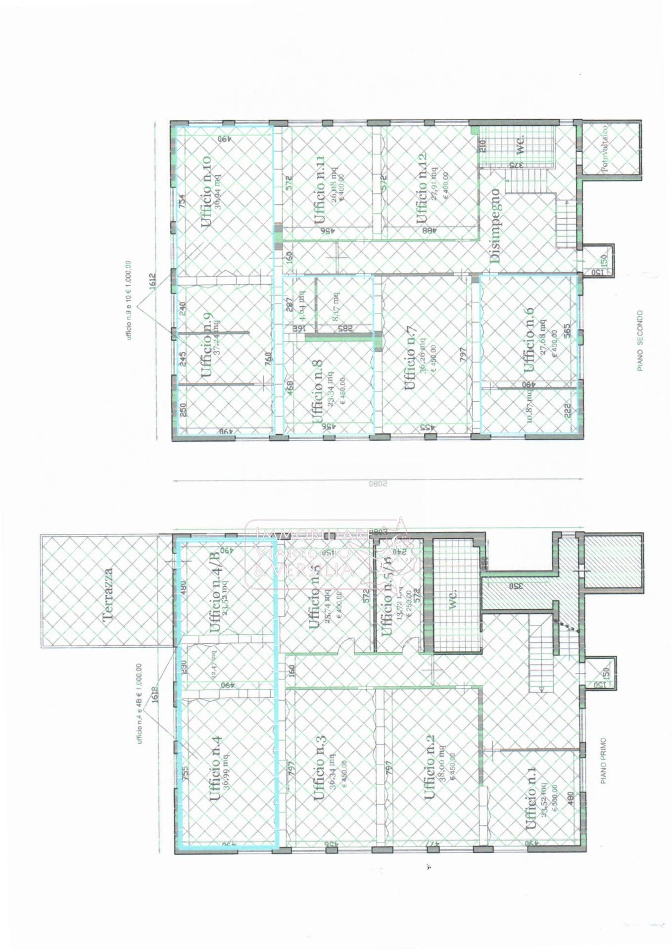 Studio/Ufficio in affitto a Viareggio, Terminetto