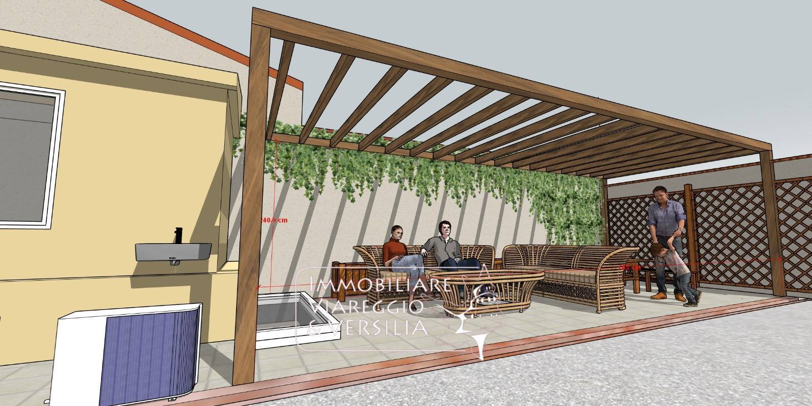 Appartamento in vendita a Viareggio, Darsena