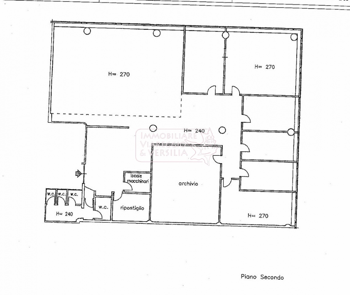 Studio/Ufficio in vendita a Viareggio, Terminetto