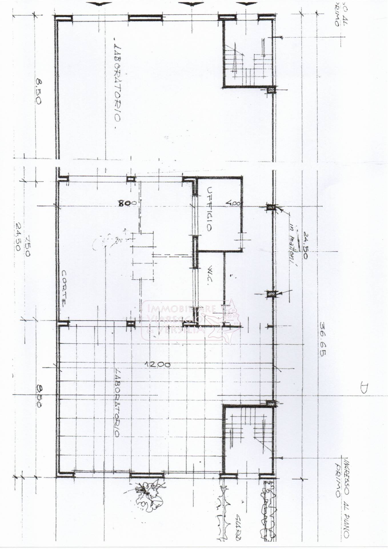 Capannone in vendita a Viareggio, Migliarina