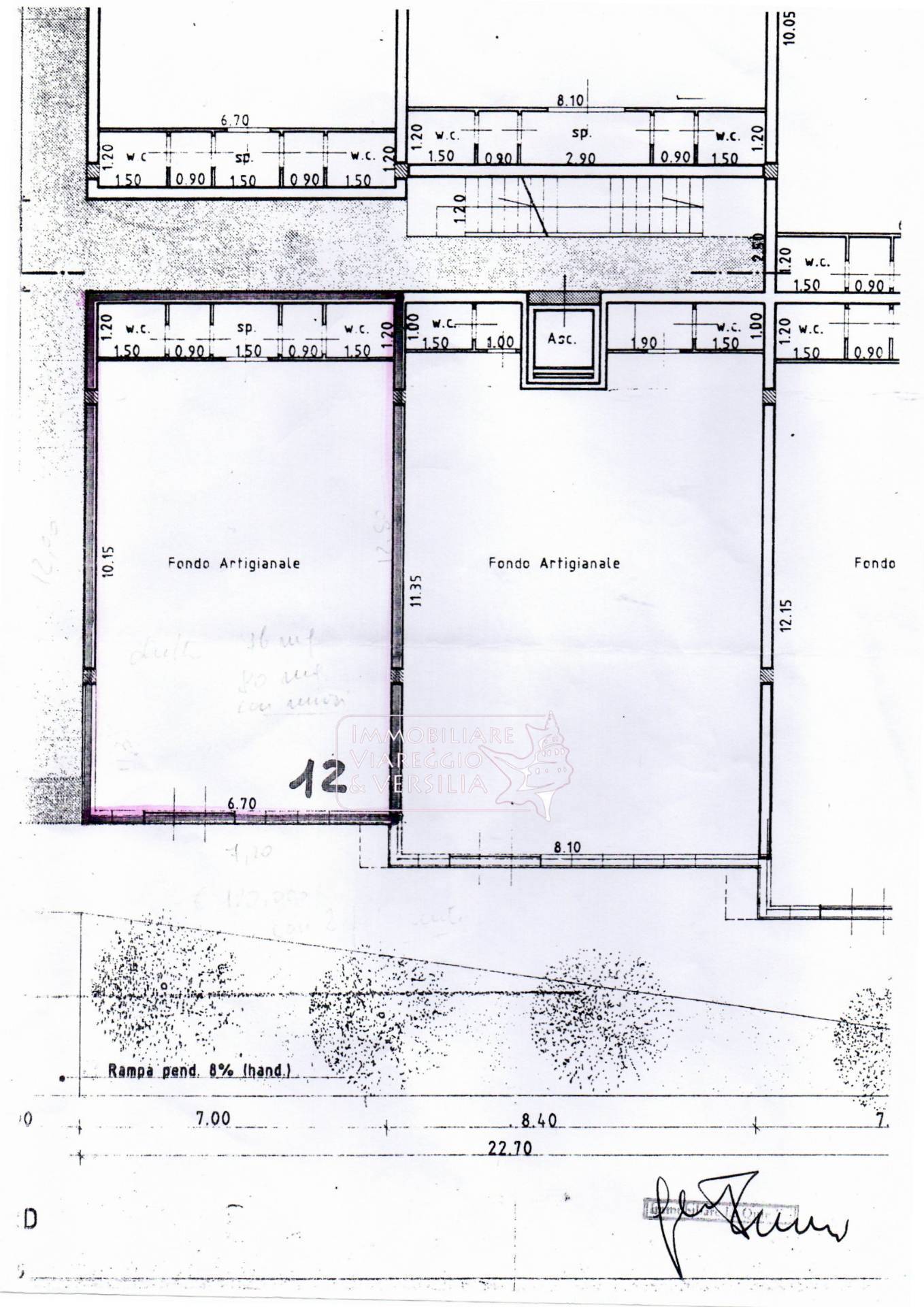 Laboratorio in vendita a Viareggio, Terminetto