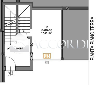 Trilocale con terrazzo a Resana