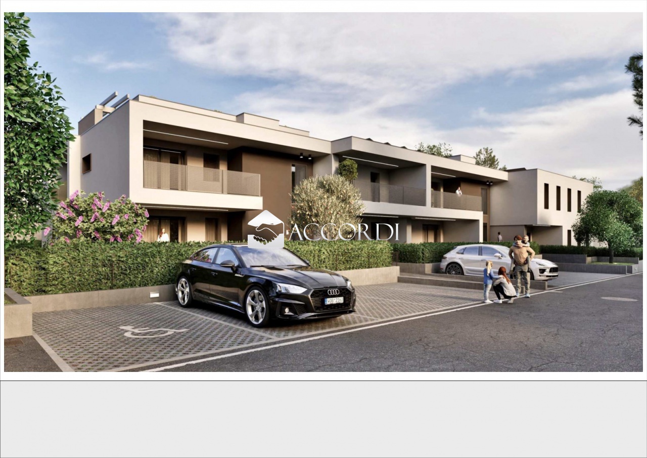 Quadrilocale con terrazzo a Caerano di San Marco