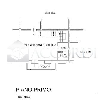 Trilocale con terrazzo a Asolo