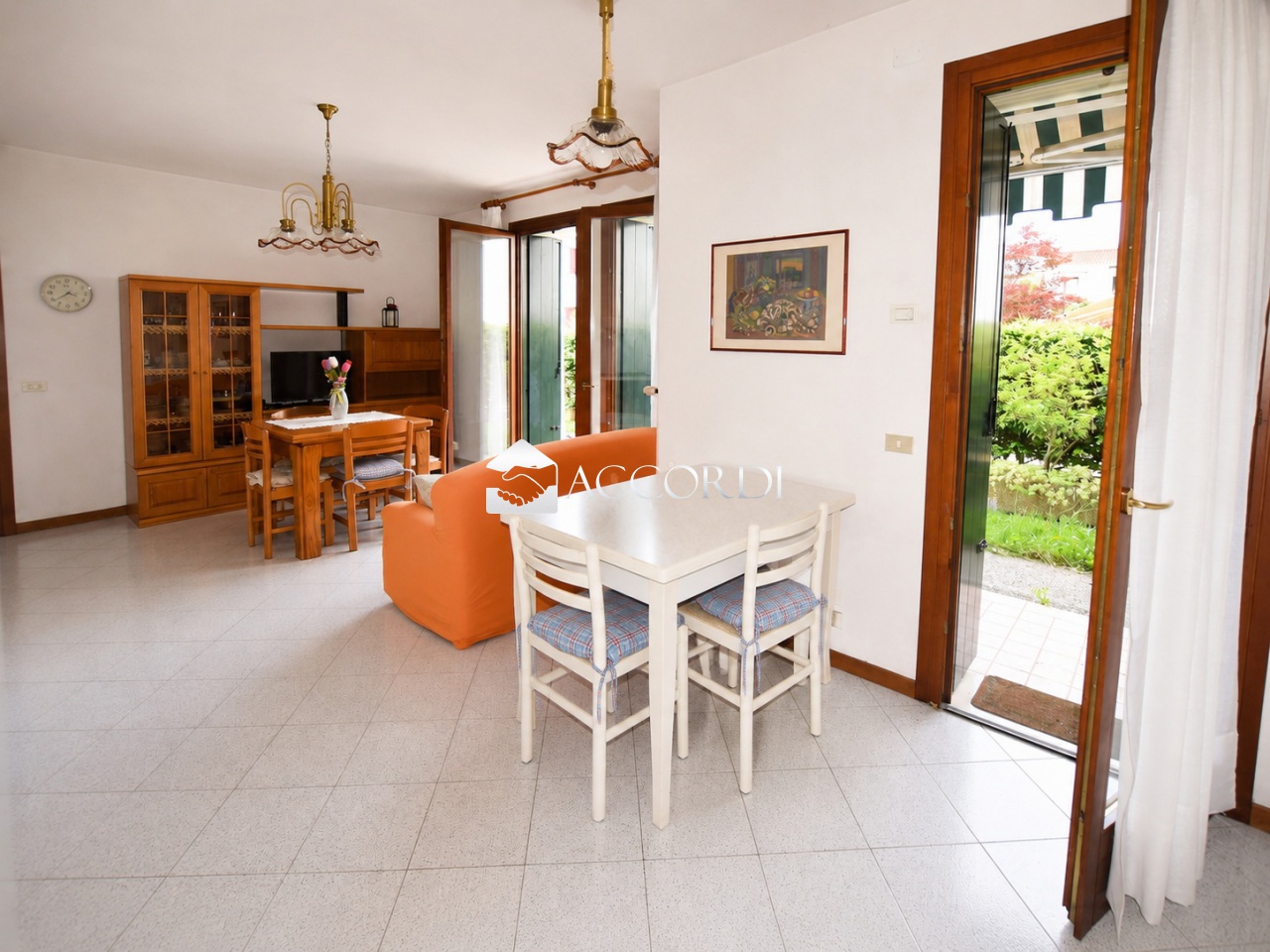 Trilocale con giardino a Montebelluna