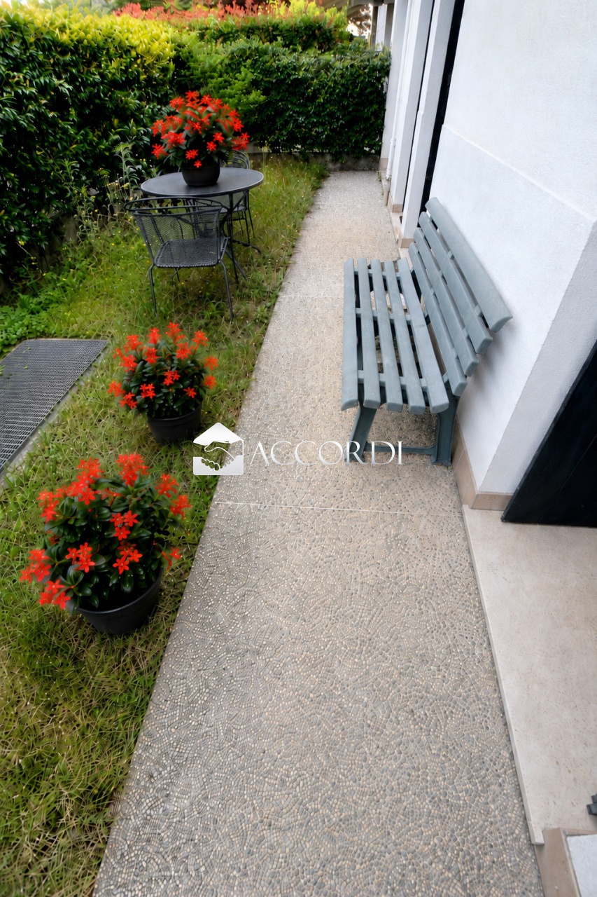 Trilocale con giardino a Montebelluna