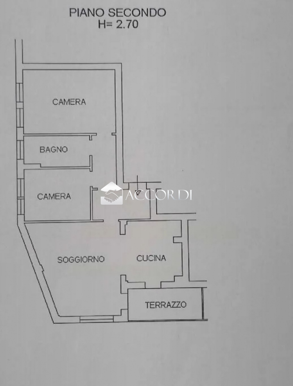 Trilocale con terrazzo a Conegliano