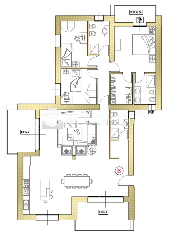Quadrilocale nuovo a Carbonera