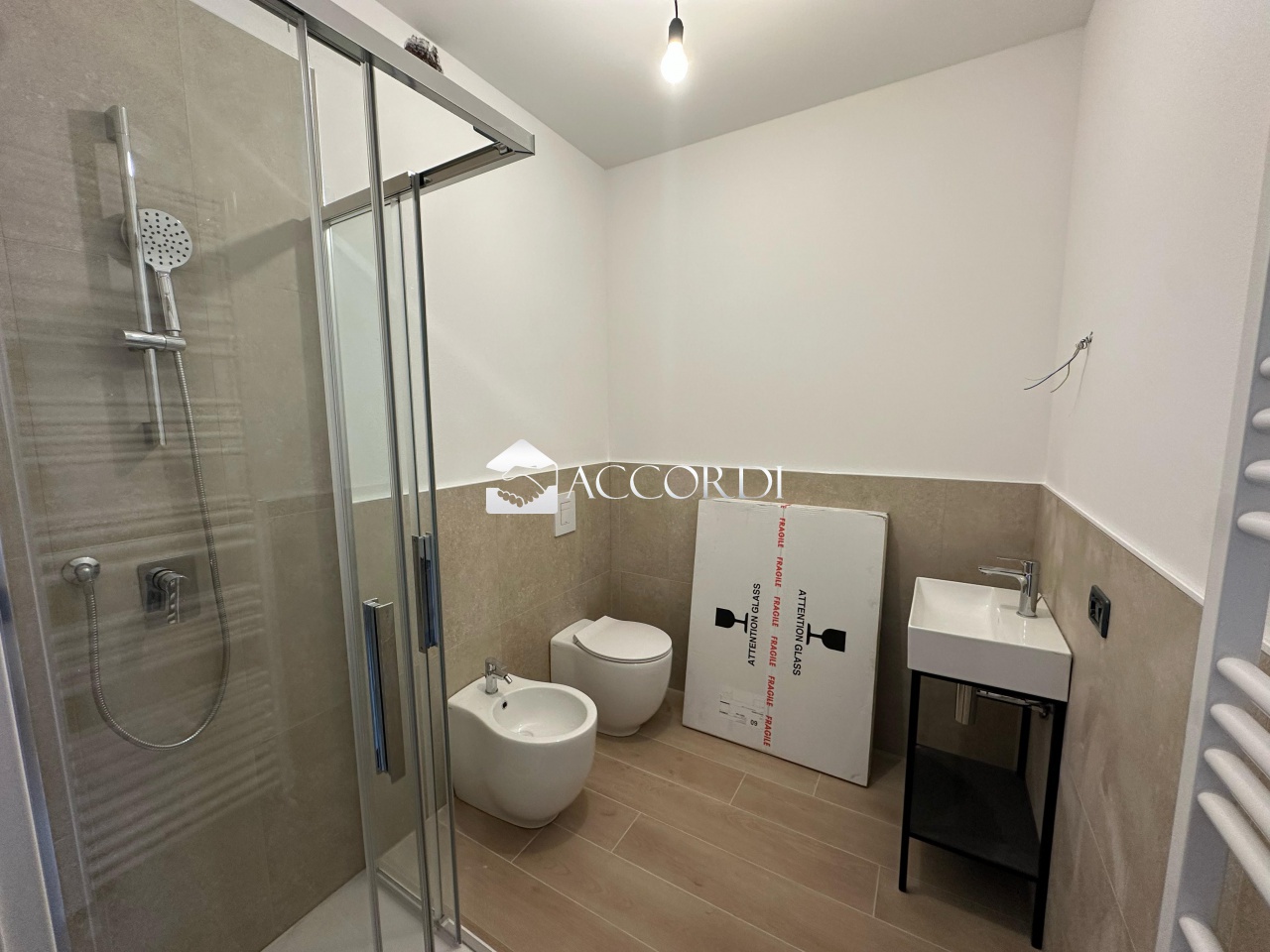 Trilocale con box a Abano Terme