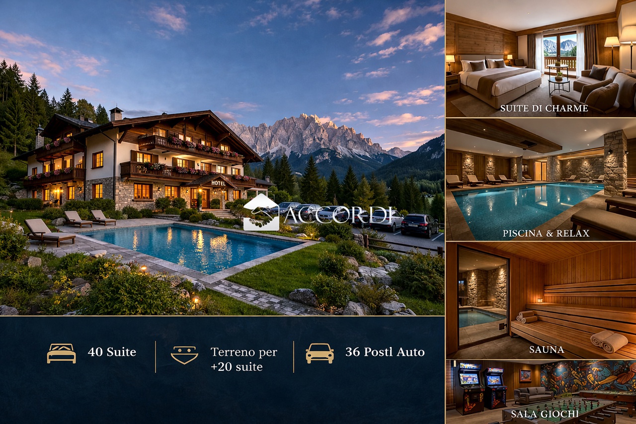 Attivit� commerciale con giardino a Cortina d'Ampezzo