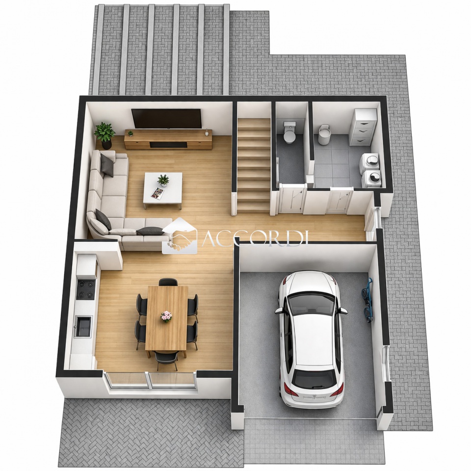 Casa indipendente con giardino a Abano Terme