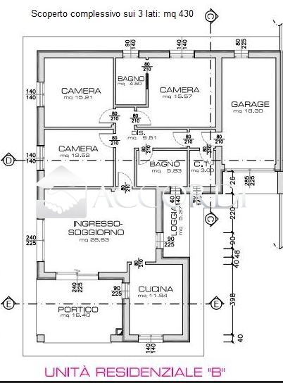 Villa con giardino a Arcade