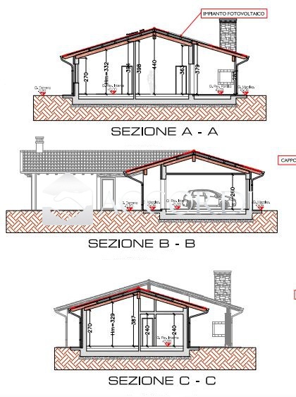 Villa con giardino a Arcade