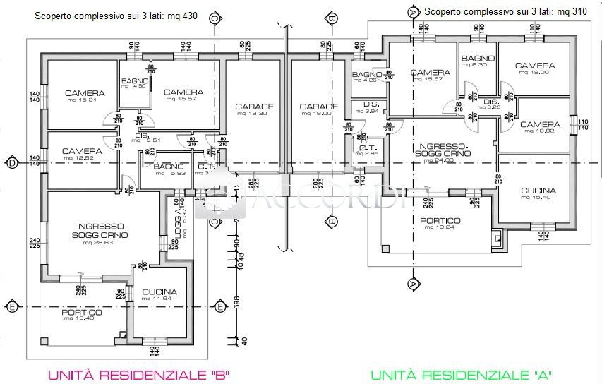 Villa con giardino a Arcade