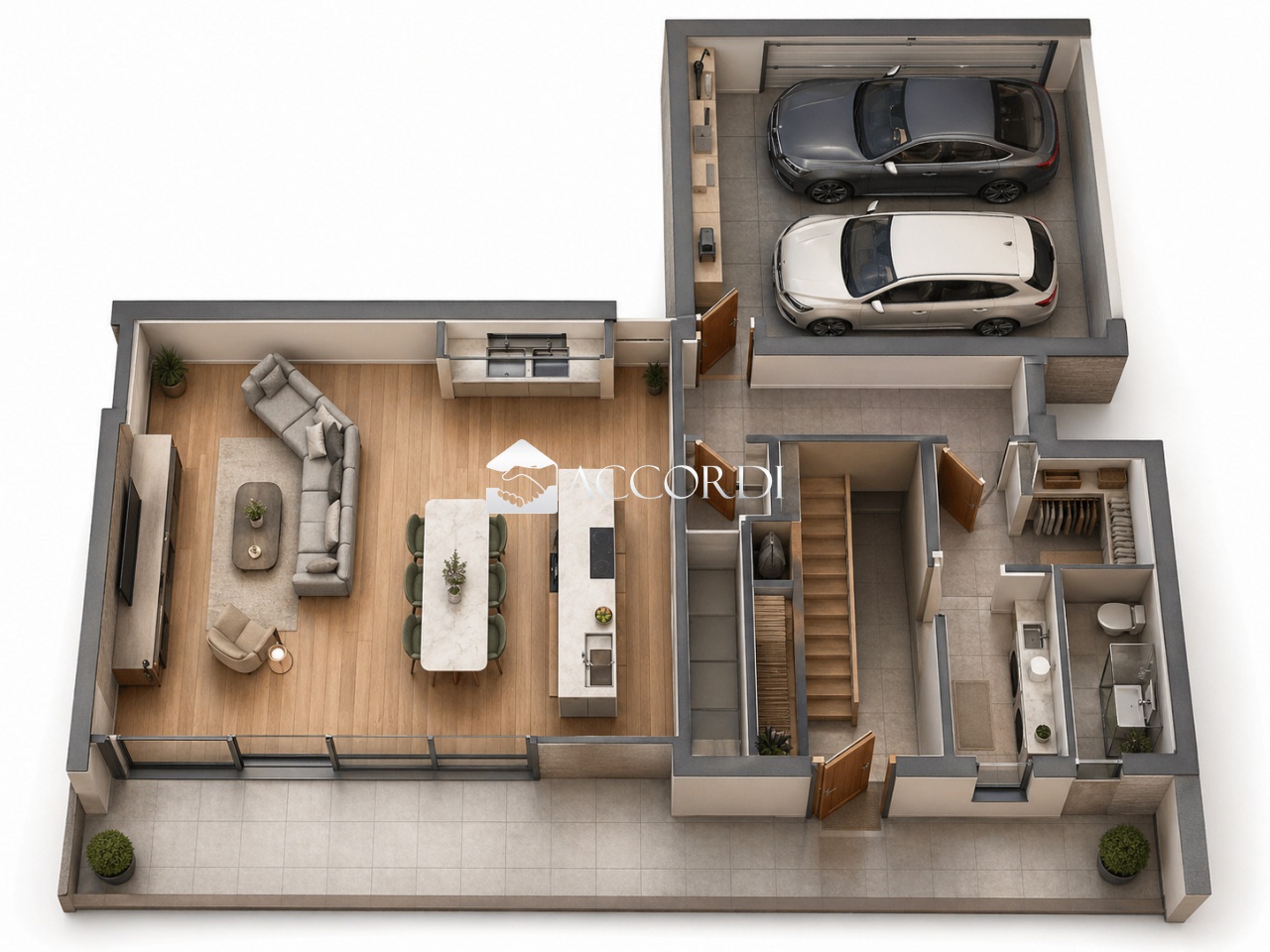 Villa con giardino a Venezia