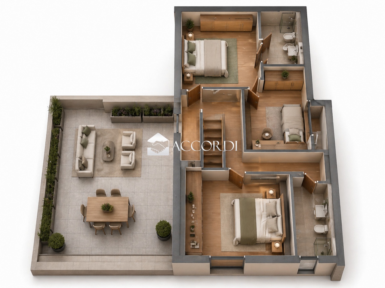 Villa con giardino a Venezia