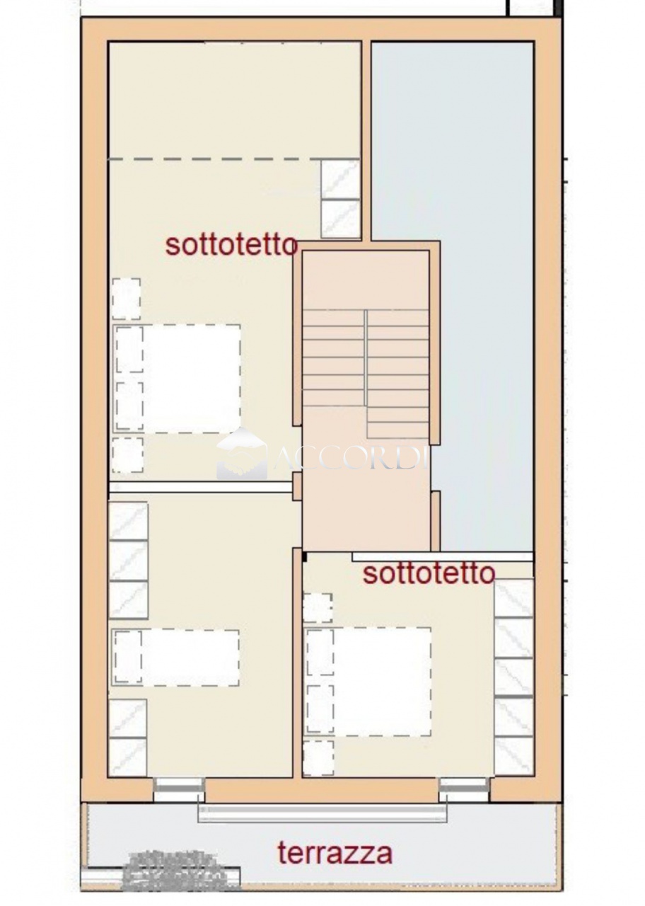 Attico con terrazzo a Montegrotto Terme