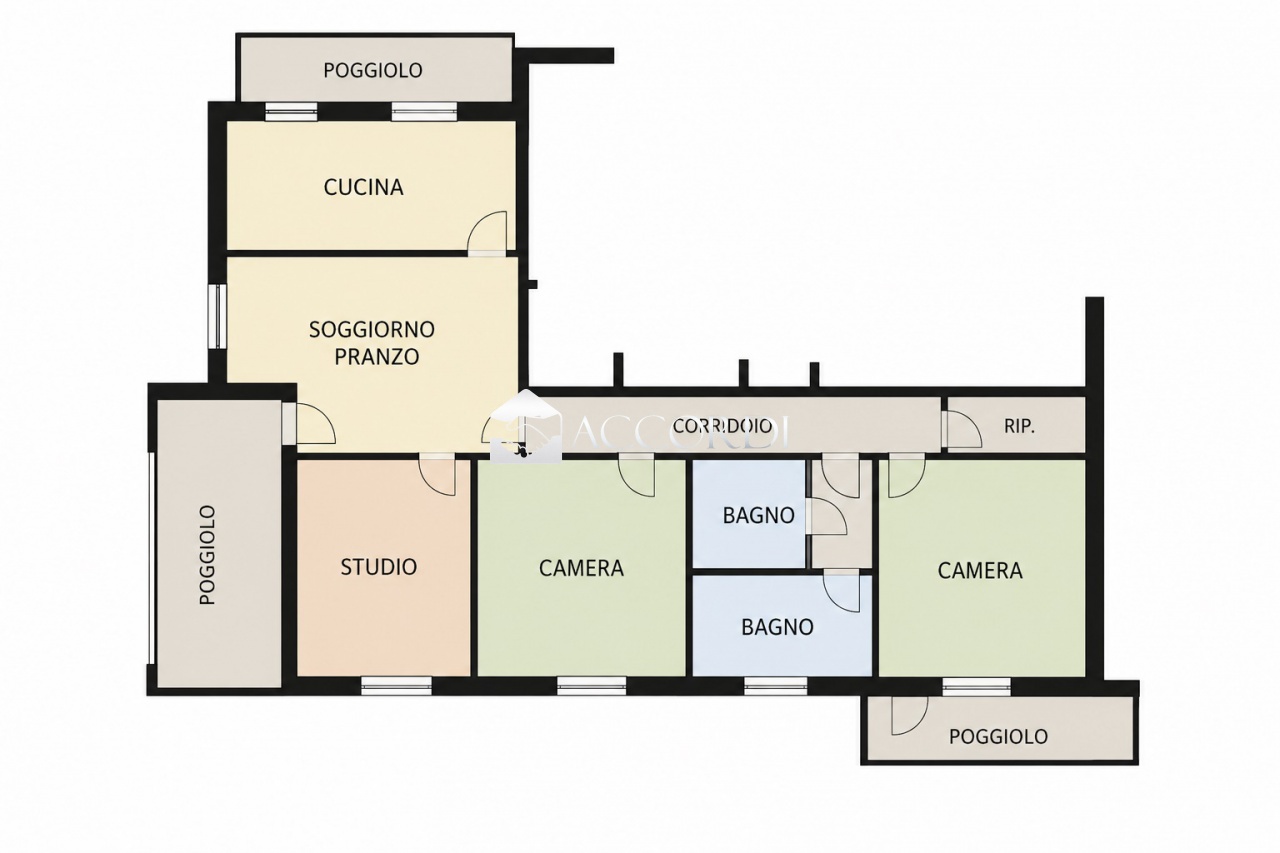 Quadrilocale con terrazzo a Maser� di Padova
