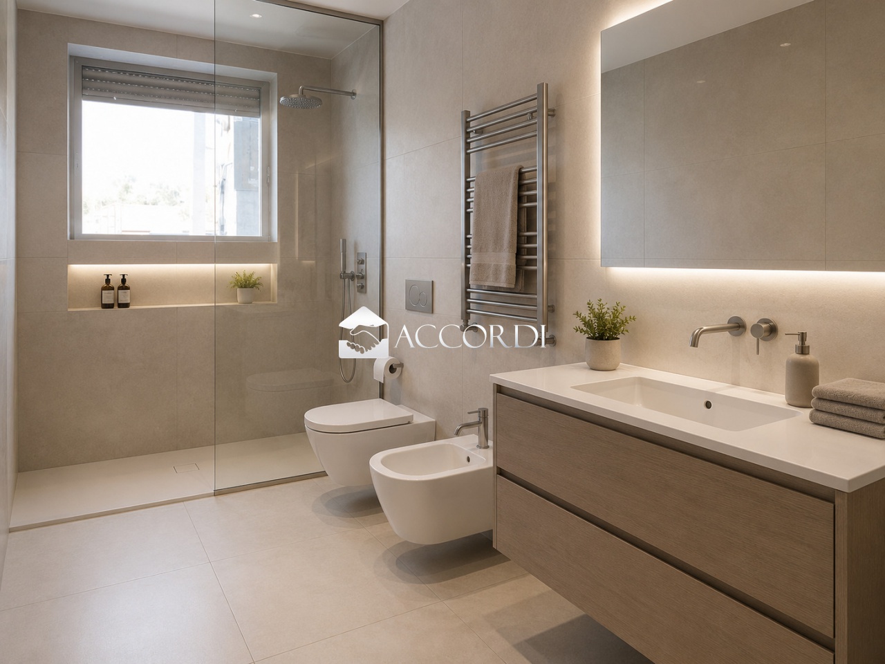 Attico con terrazzo a Abano Terme