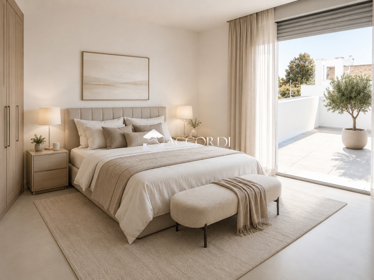 Attico con terrazzo a Abano Terme