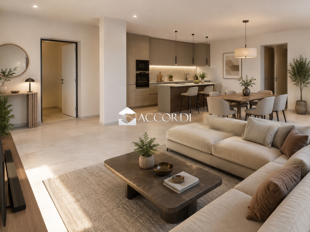 Attico con terrazzo a Abano Terme