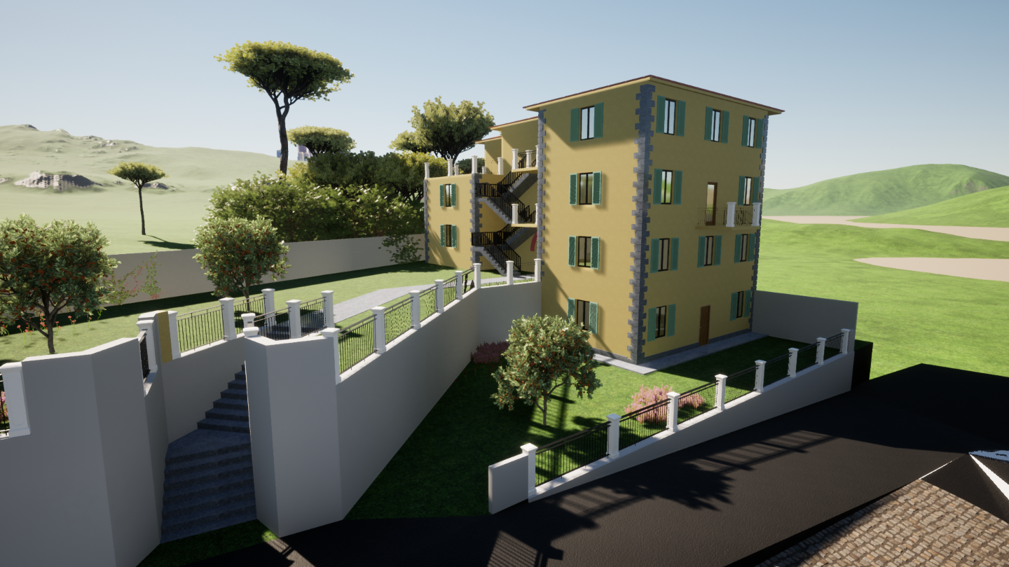 Casa indipendente con giardino a Carrara