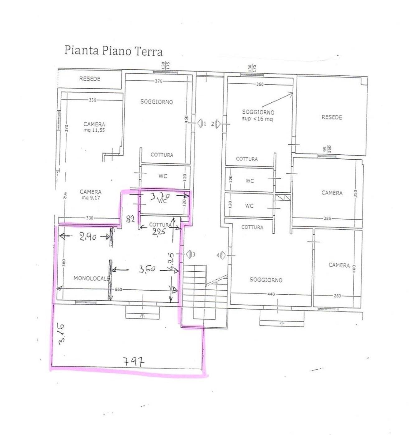 Bilocale in vendita, Pisa marina di
