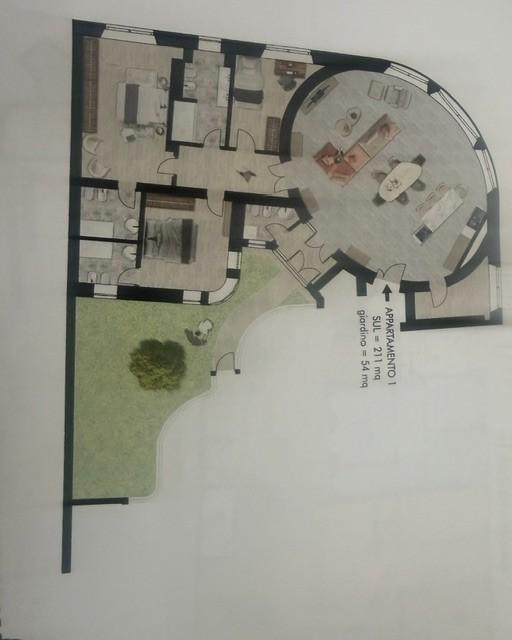 Appartamento con giardino, Pisa san francesco