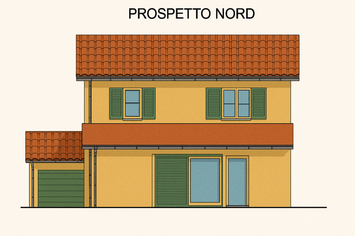 Villa Bifamiliare con giardino, Capannori lunata