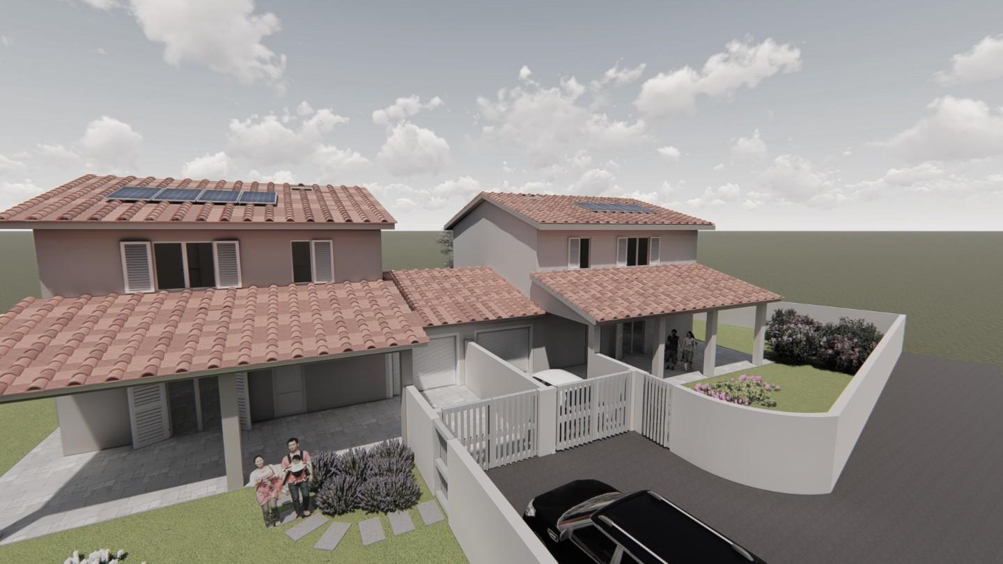 Villa Bifamiliare con giardino, Capannori lammari