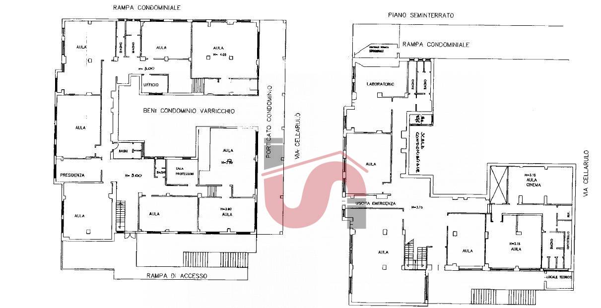 Scuola/Ufficio in vendita a Benevento, Centro