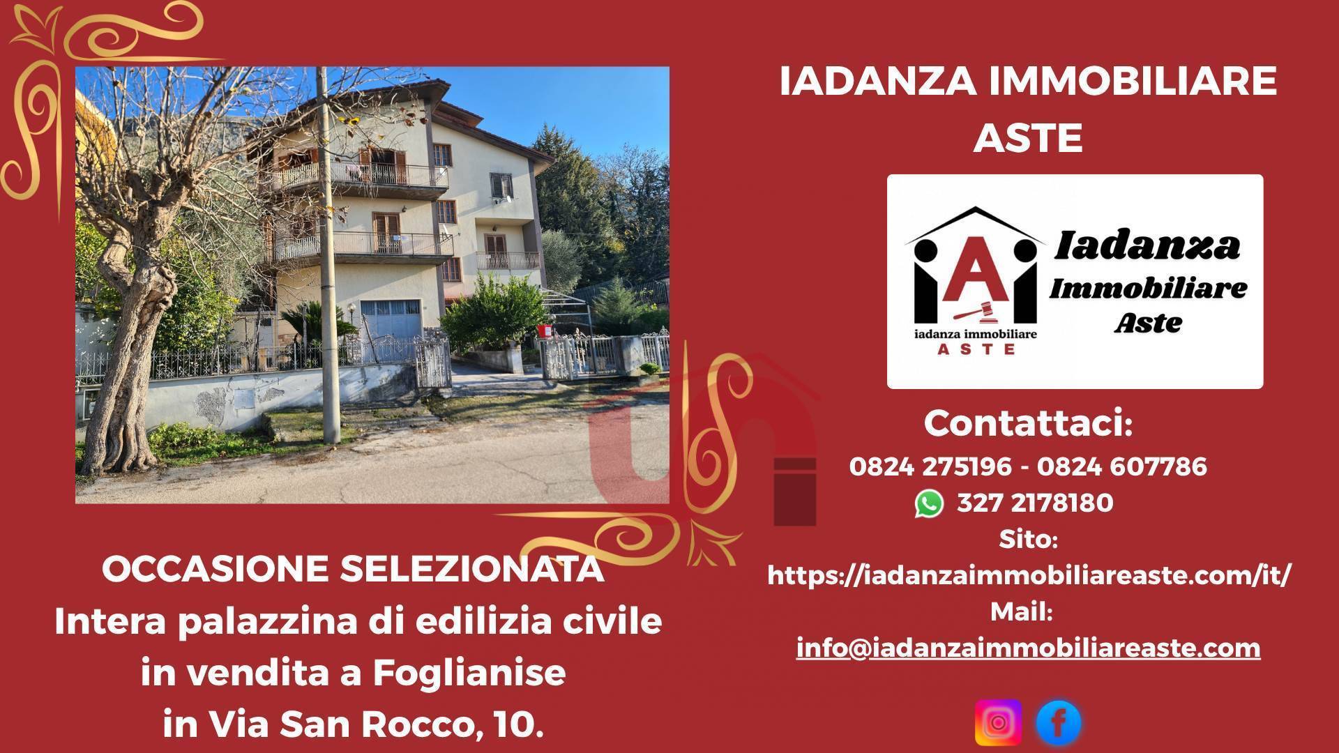 INTERO STABILE in vendita a Foglianise