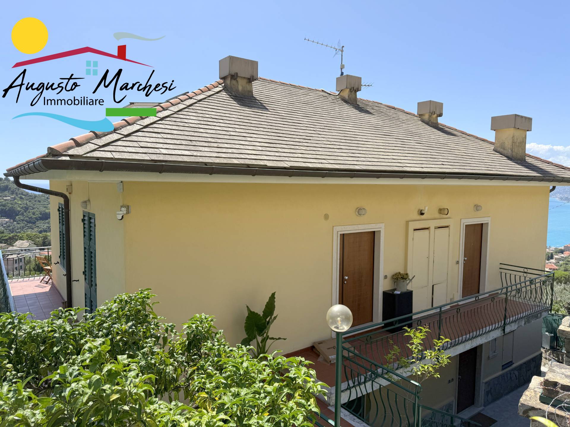 Appartamento in Villa in affitto a Camogli, Ruta