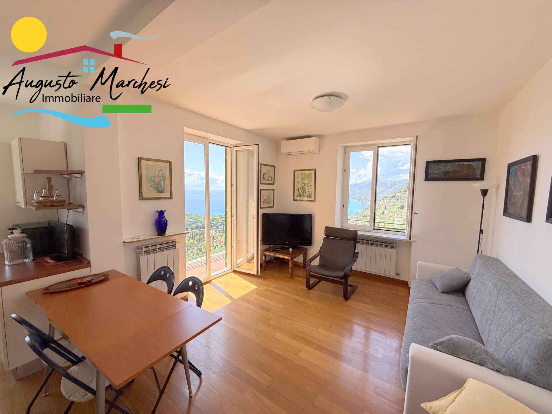 Appartamento in Villa in affitto a Camogli, Ruta