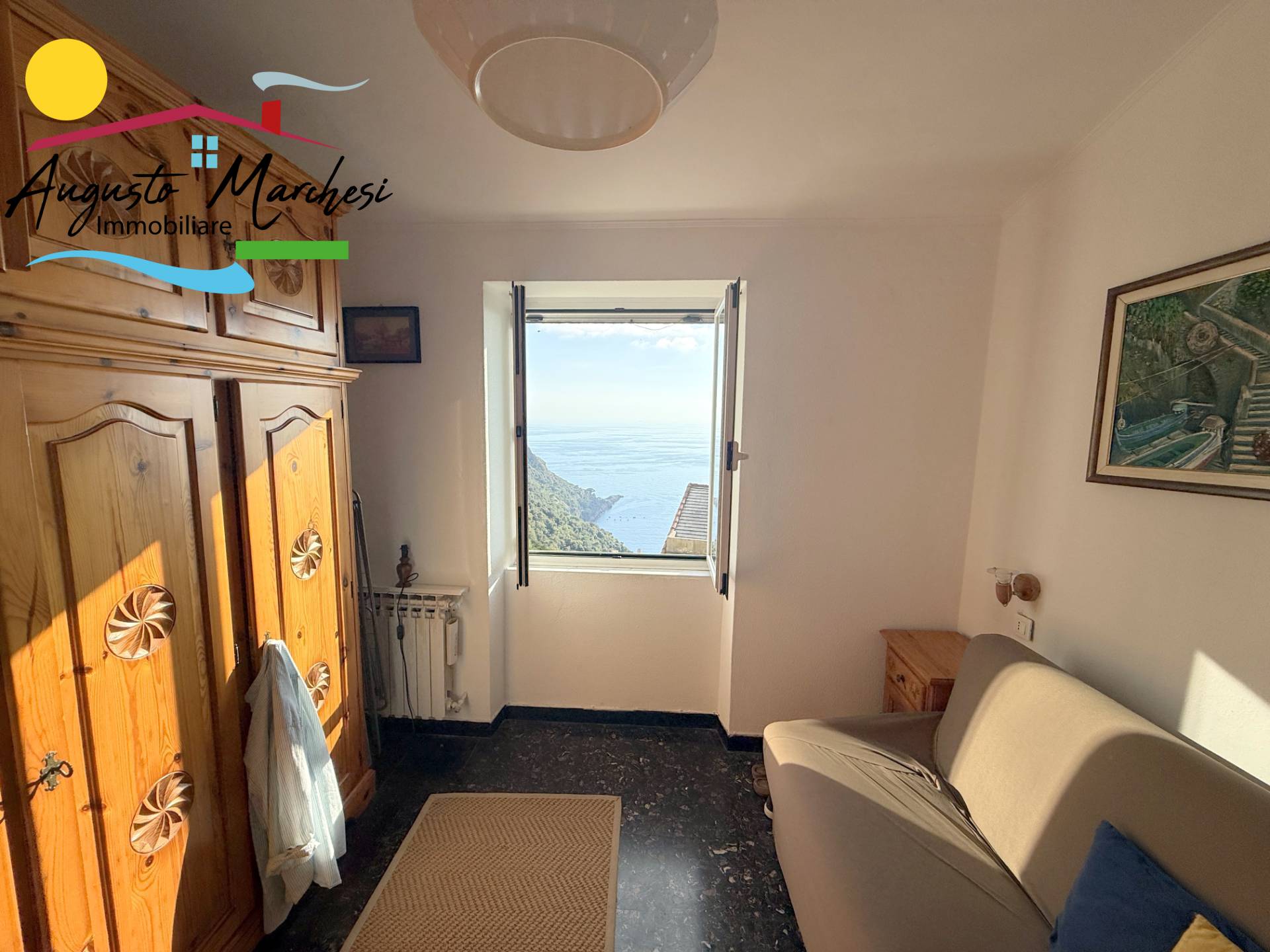 Appartamento ingresso indipendente in vendita a Camogli, San Rocco