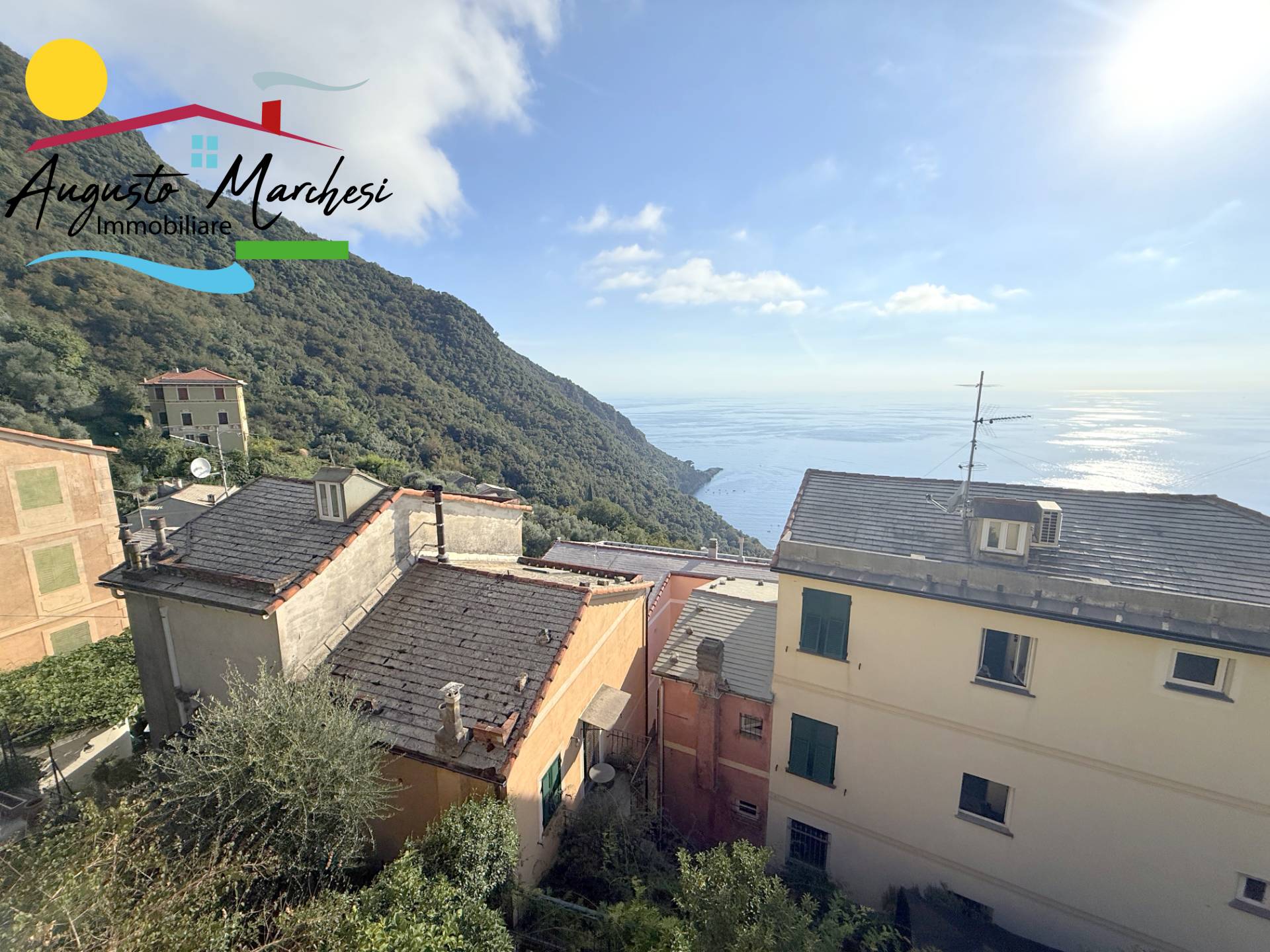 Appartamento ingresso indipendente in vendita a Camogli, San Rocco