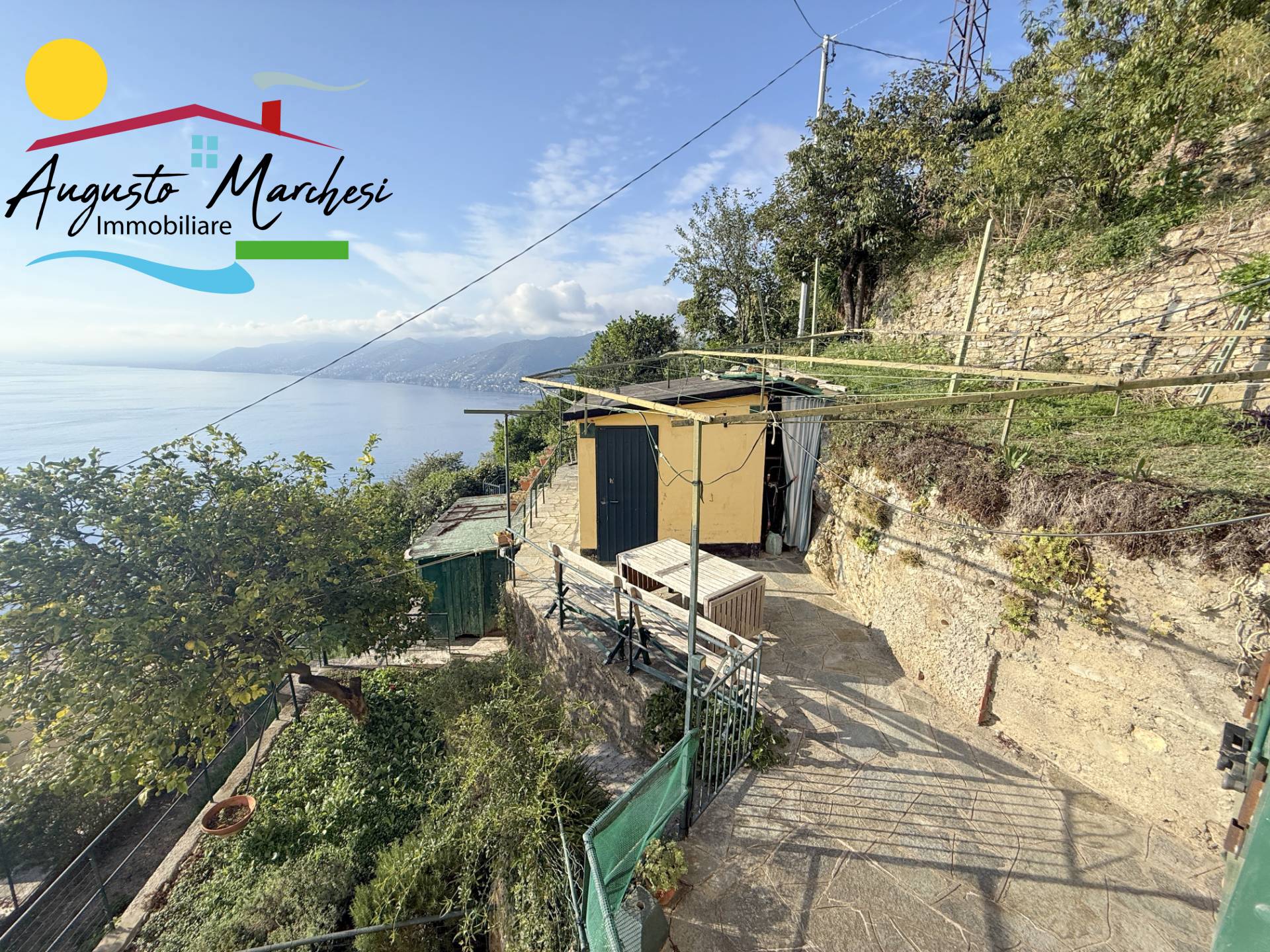 Appartamento ingresso indipendente in vendita a Camogli, San Rocco