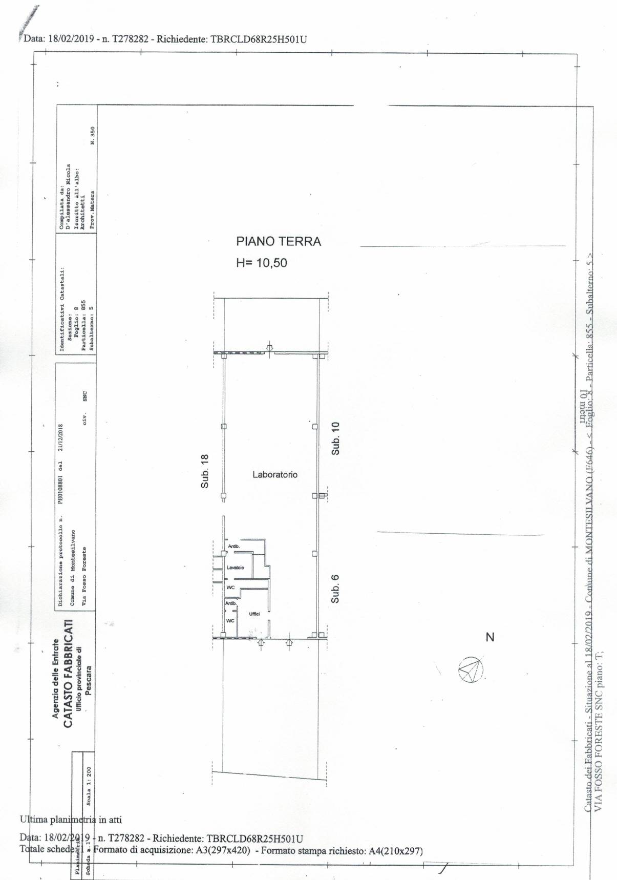 Capannone in vendita a Montesilvano