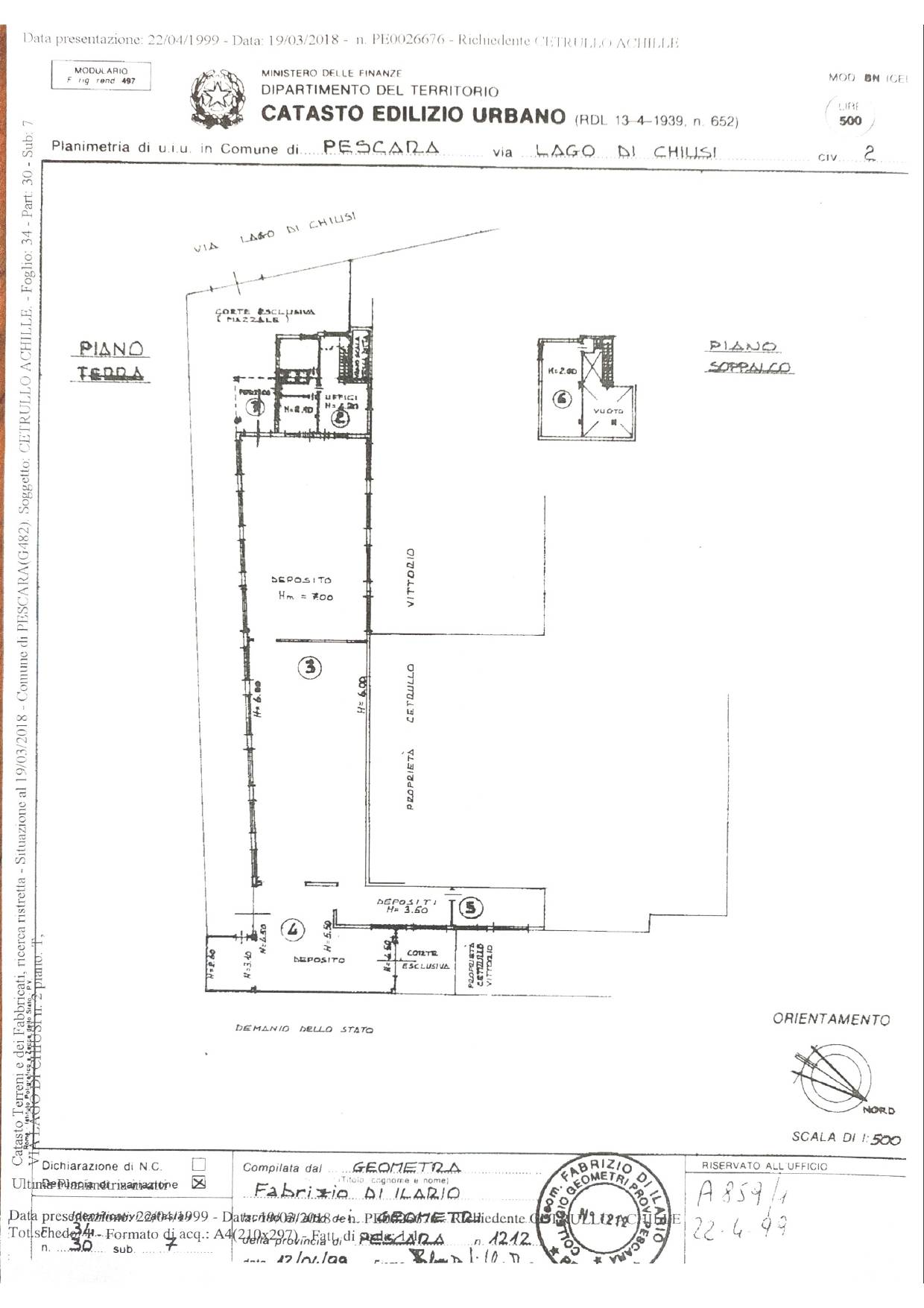 Capannone in vendita a Pescara