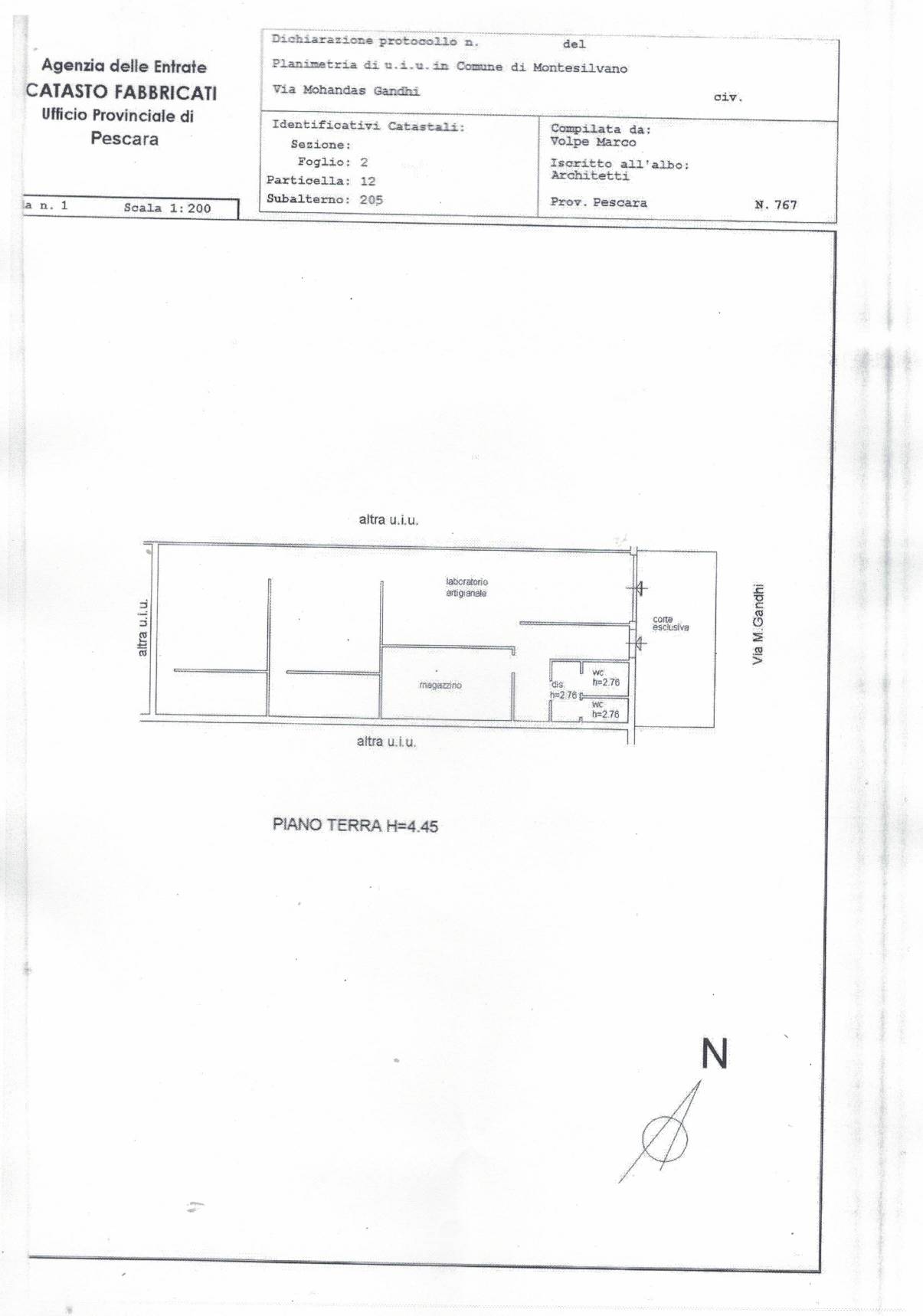 Capannone in vendita a Montesilvano