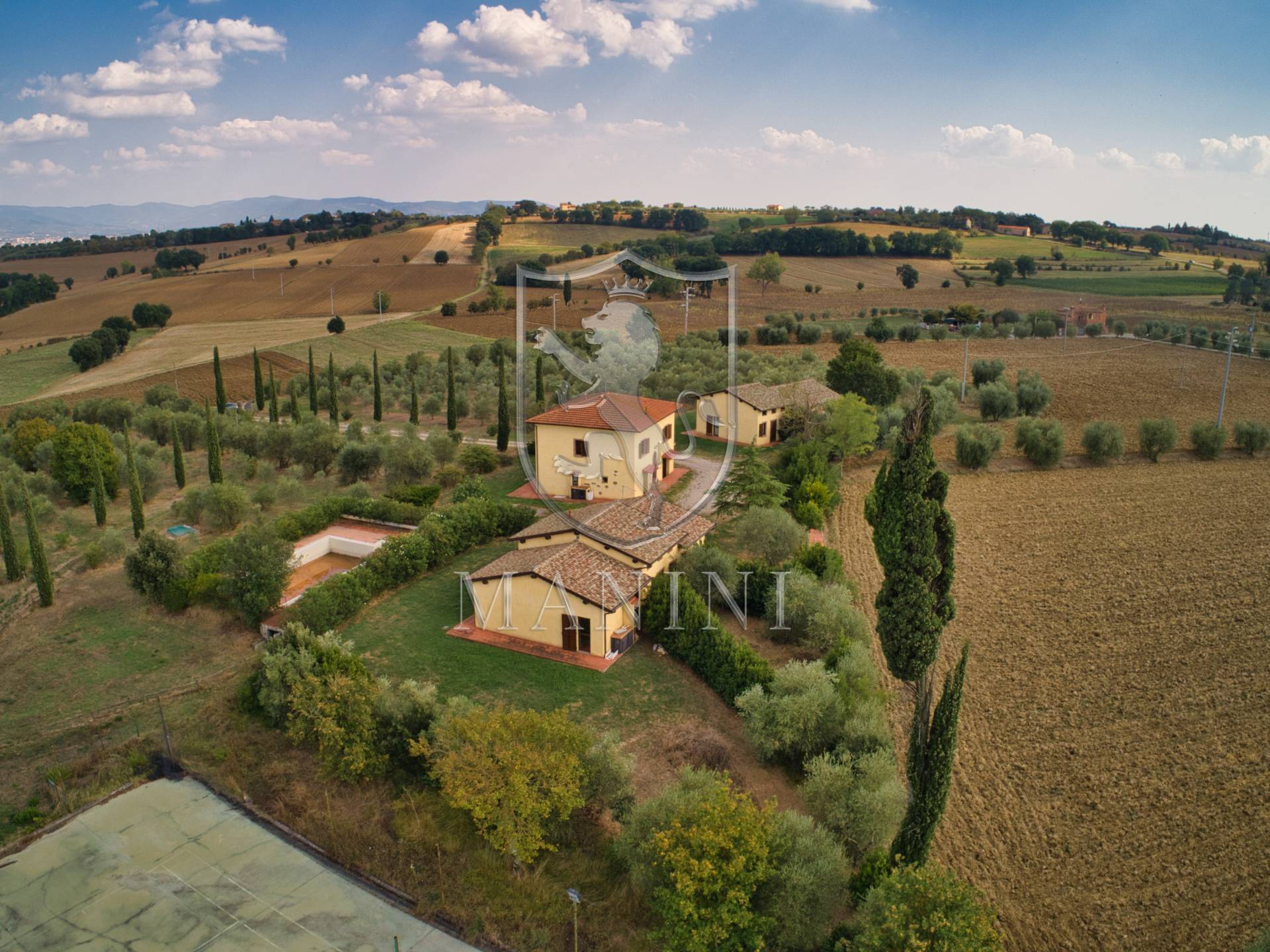 Casale in vendita a Cortona, Creti