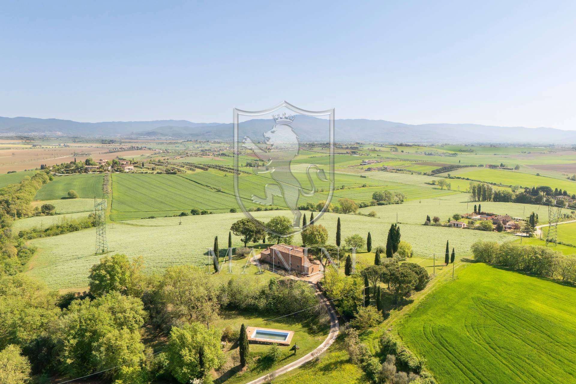 Casale in vendita a Cortona, Creti