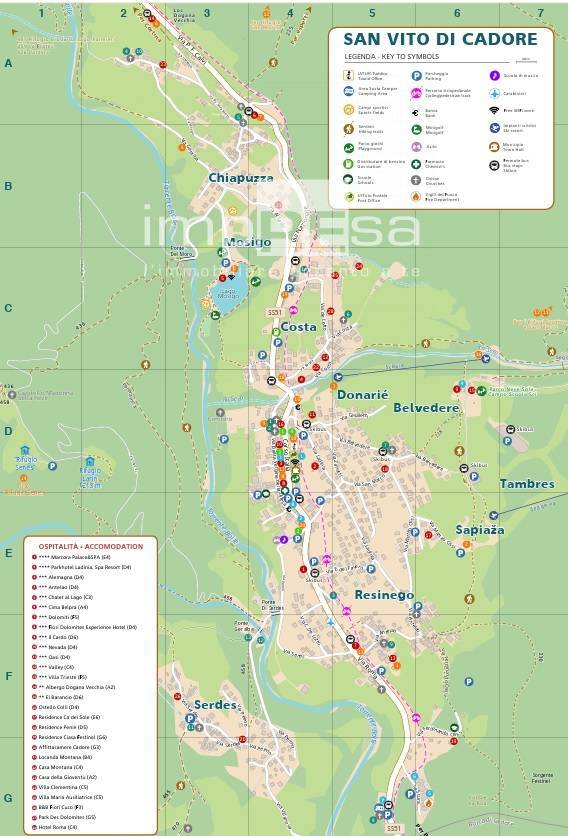 Abbinata/Bifamiliare in vendita a San Vito di Cadore