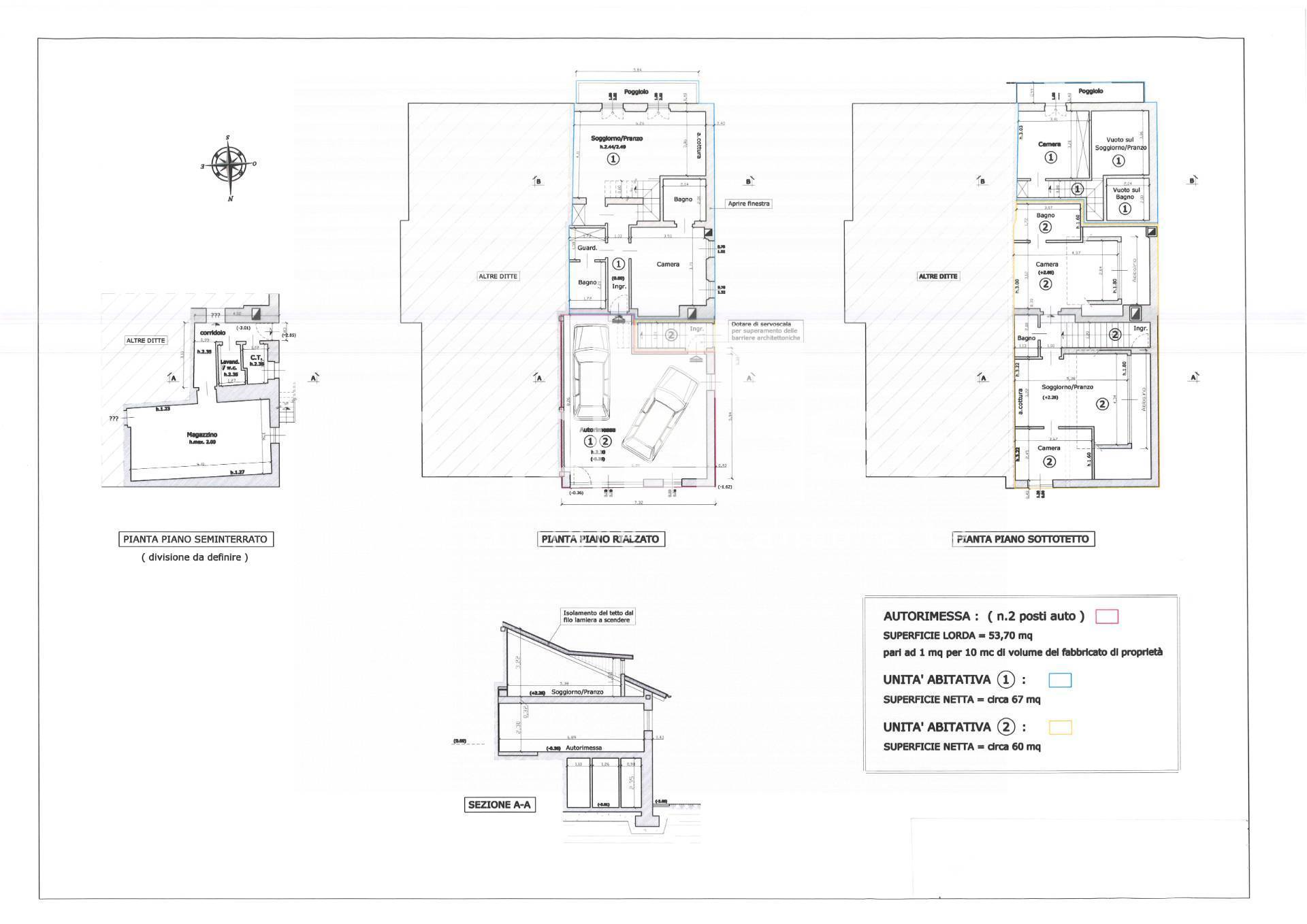 Abbinata/Bifamiliare in vendita a San Vito di Cadore