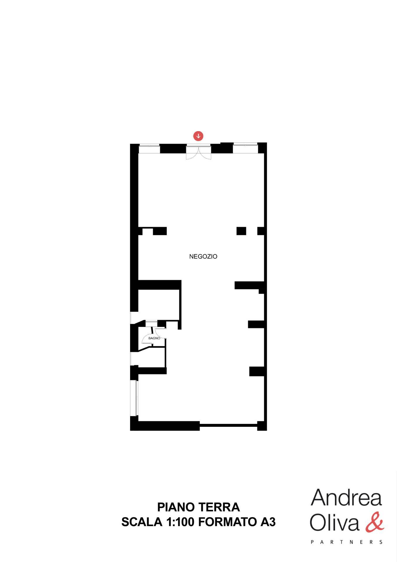 3 vetrine in affitto a Trieste, Borgo Teresiano