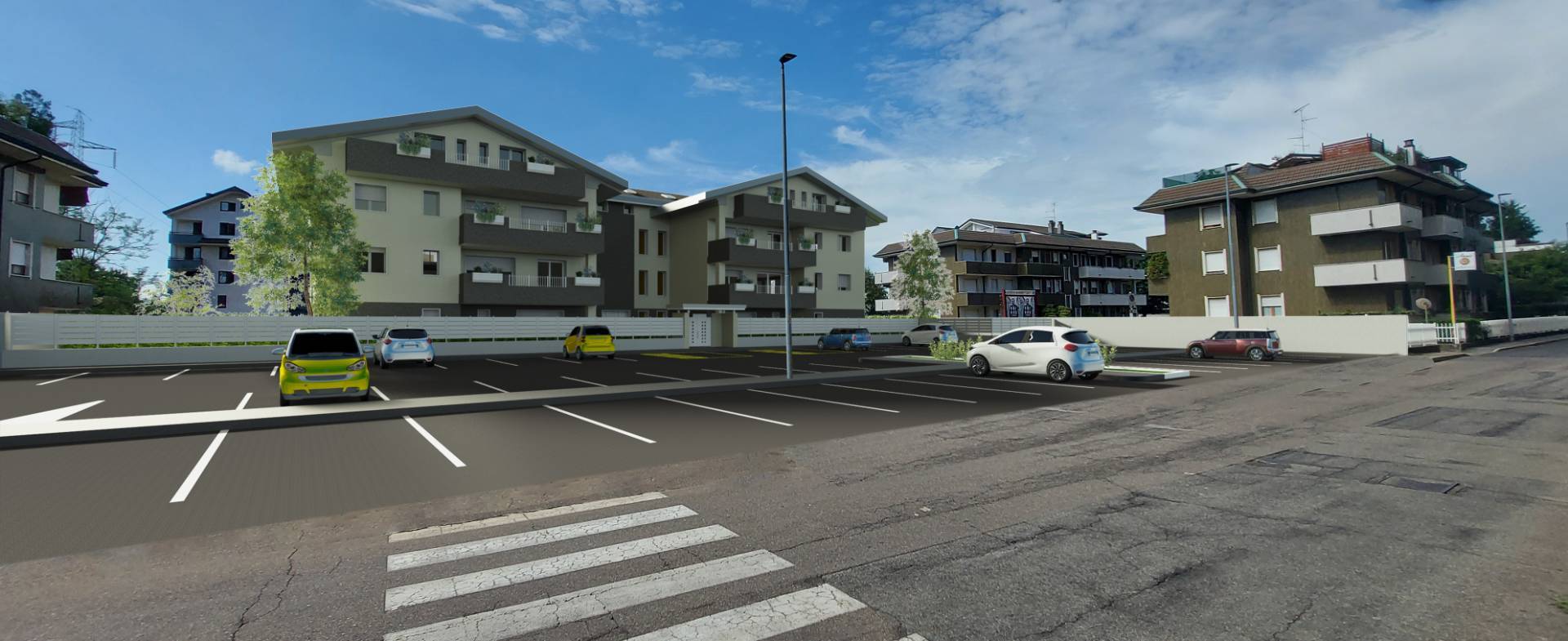 Quadrilocale con terrazzo in vendita a Rho